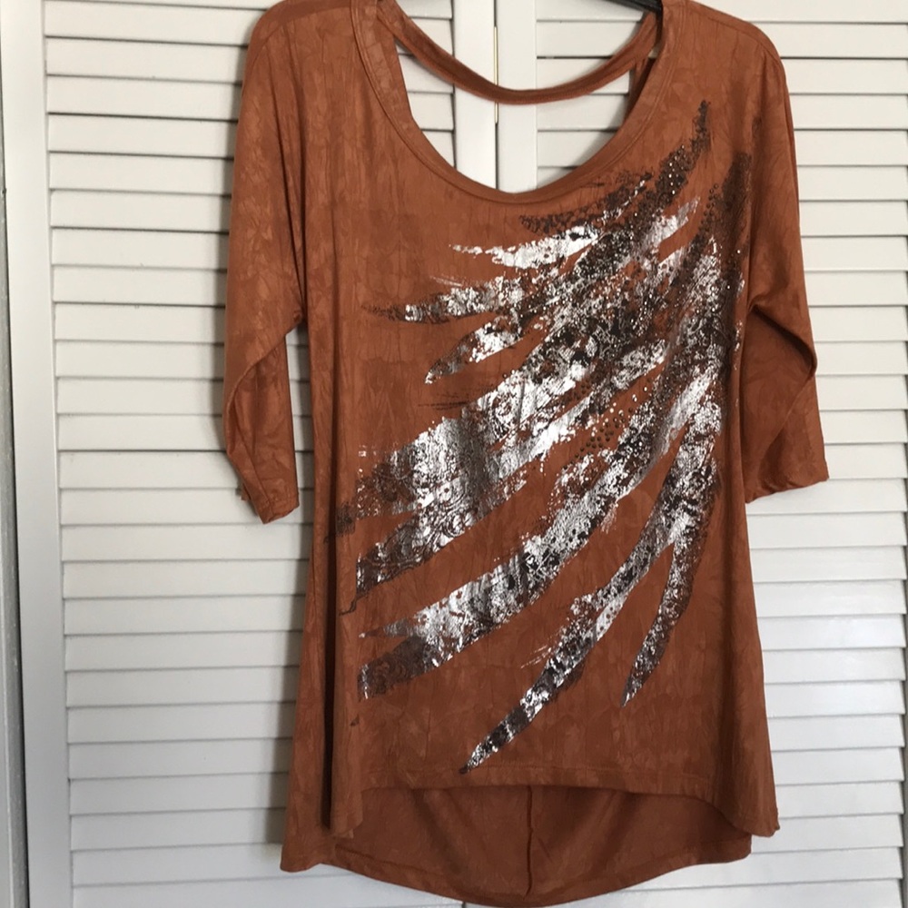 Sexy Drape-Back Top